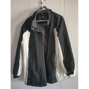 Below Zero by Rothschild Men's 3X Winter Jacket Black & White